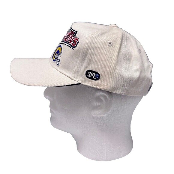 Vintage 1999 Conference Champions "St Louis Rams" Adjustable Hat Cap by SPL28 - Picture 2 of 4